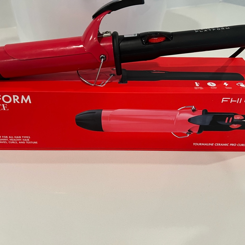 FHI Heat Red Curling Iron